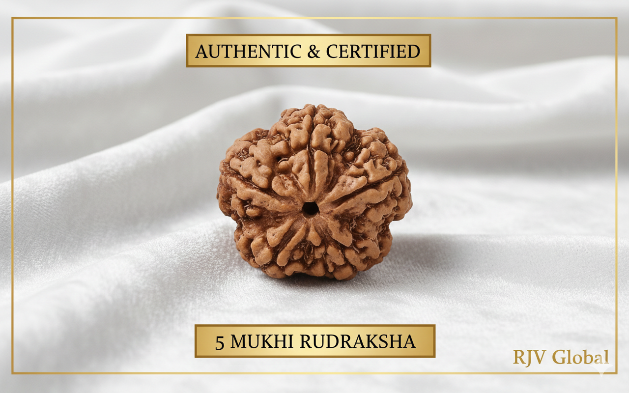 5 Mukhi Rudraksha -Nepal Origin